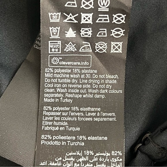 All Saints Charlie Midi dress in black size 10, New with tag - Picture 10 of 10